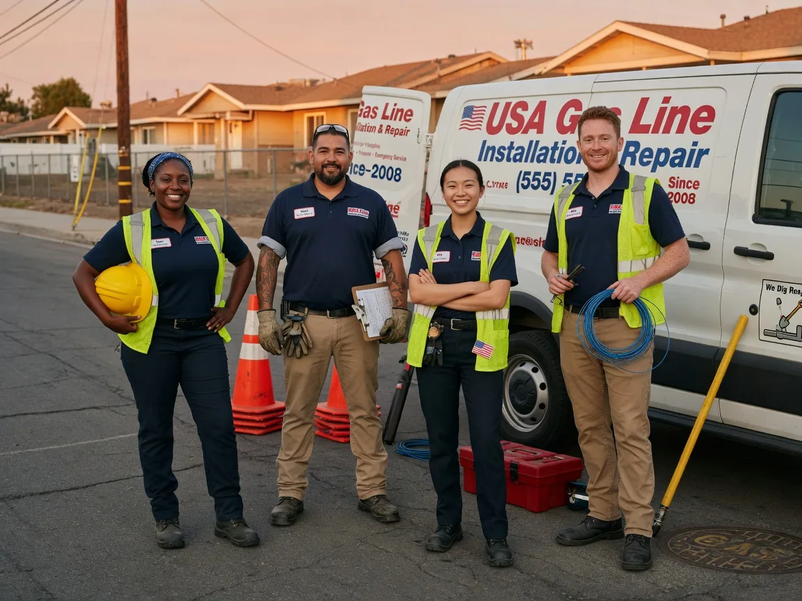 Gas Line Installation company in Crumpler, NC